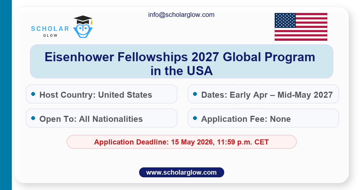Eisenhower Fellowships 2027 Global Program in the USA