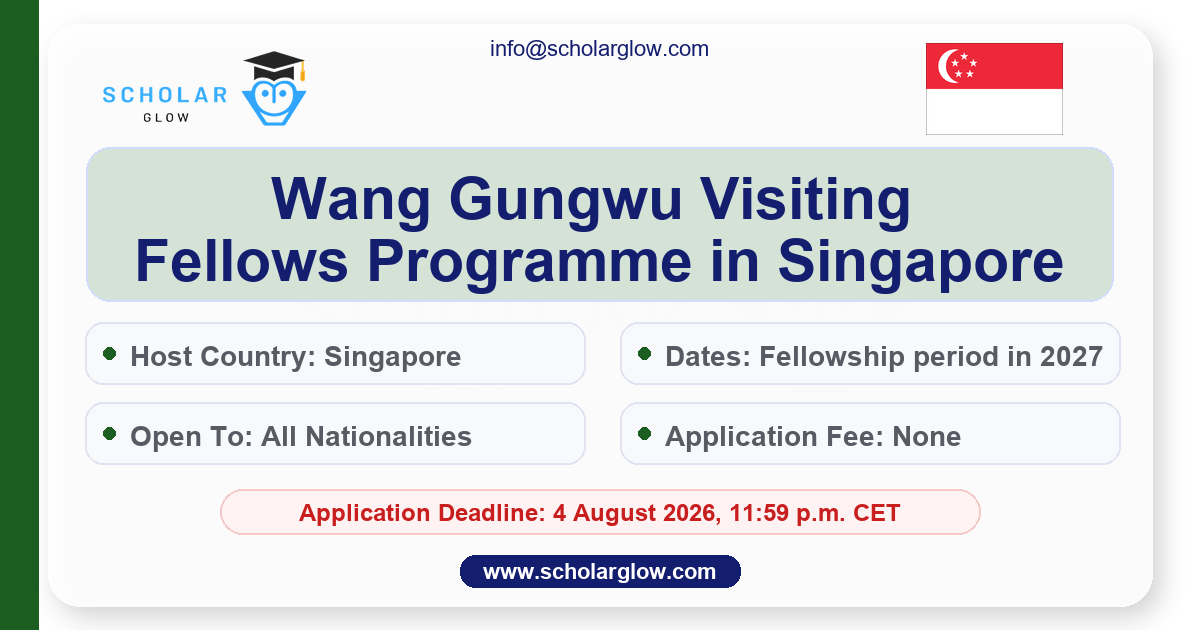 Wang Gungwu Visiting Fellows Programme in Singapore