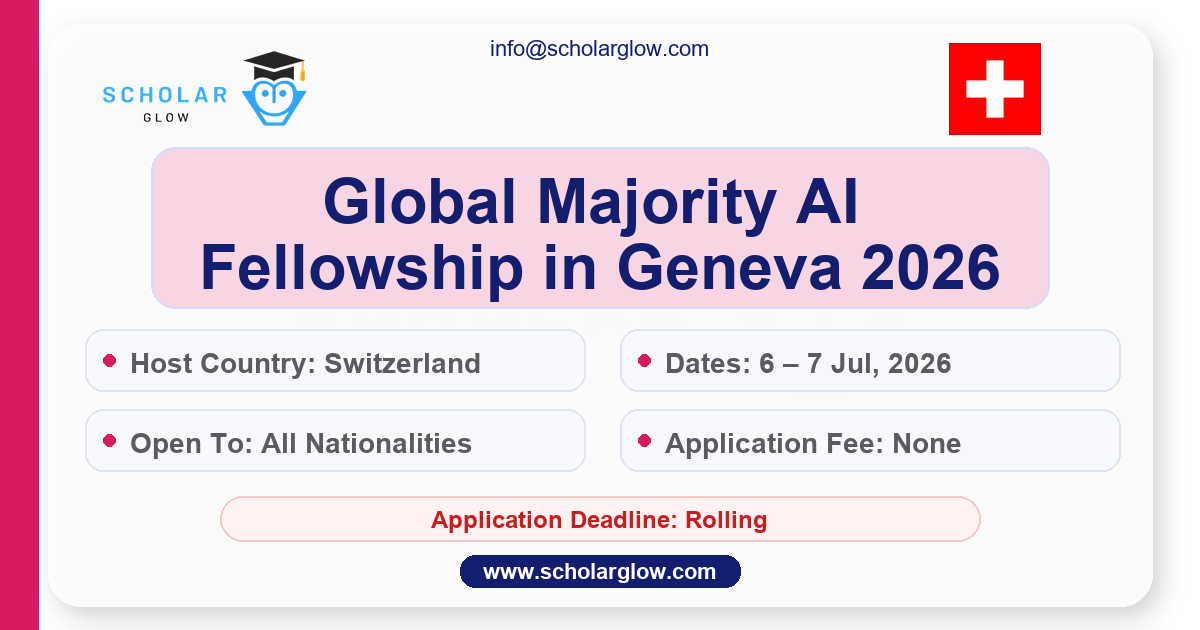Global Majority AI Fellowship in Geneva for 2026