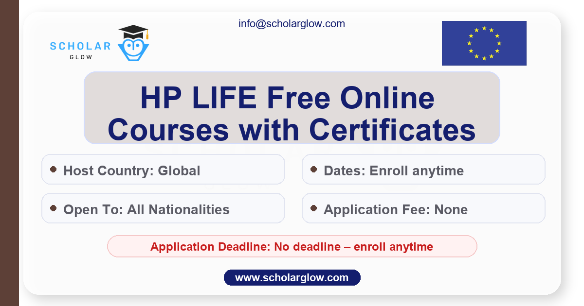 HP LIFE Free Online Courses with Certificates 2026