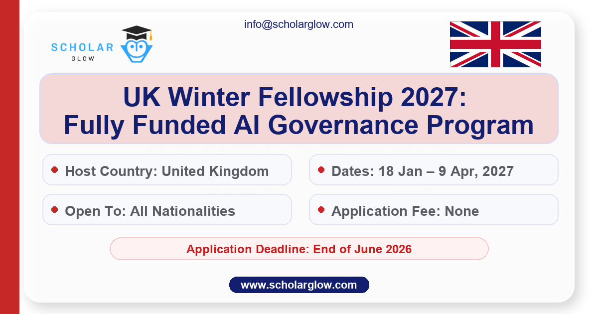 UK Winter Fellowship 2027: Fully Funded AI Governance Program